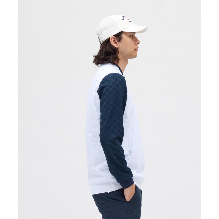 Munsingwear（マンシングウェア） 公式 地柄Vネックニットベスト