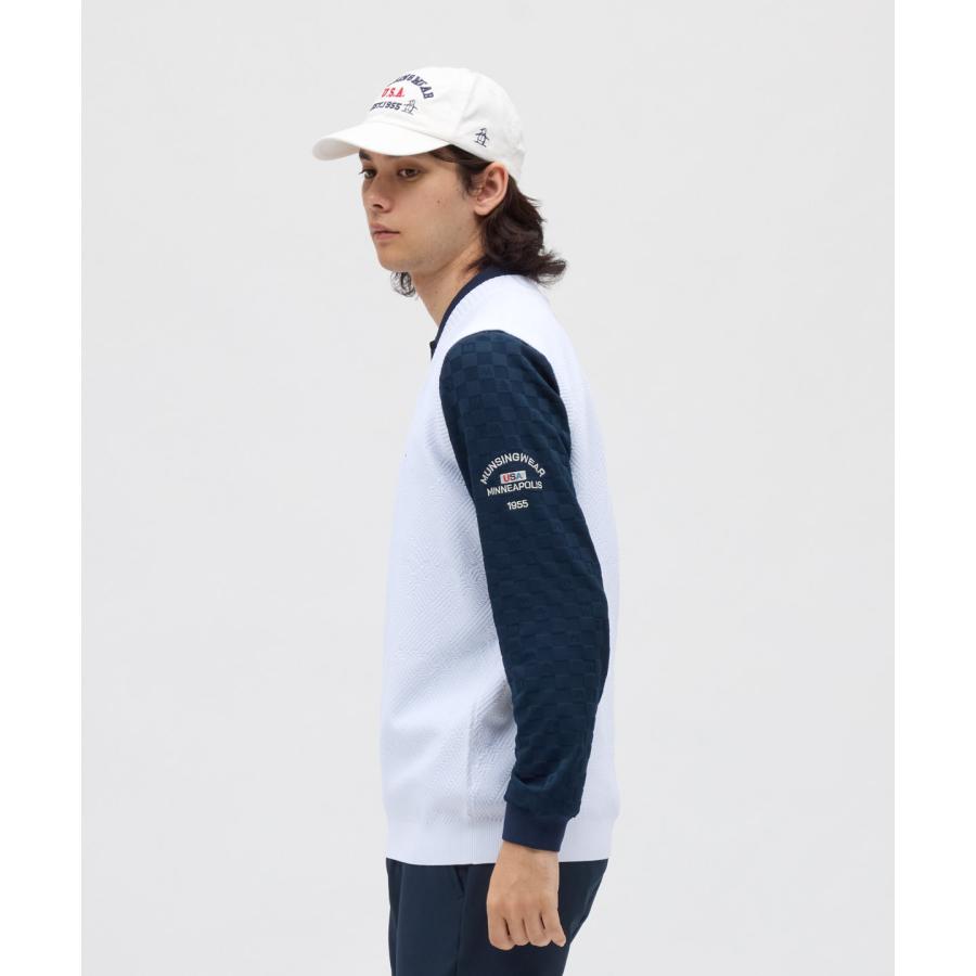 Munsingwear（マンシングウェア） 公式 地柄Vネックニットベスト