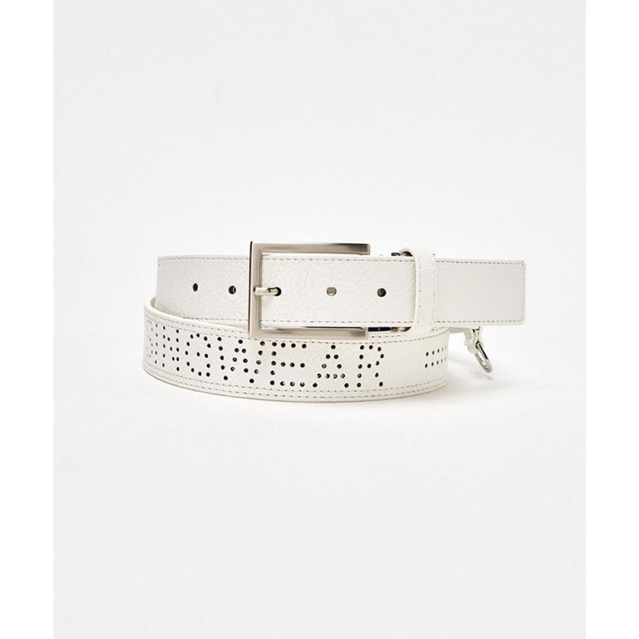 Munsingwear（マンシングウェア） 公式 ロゴパンチング 通気ベルト