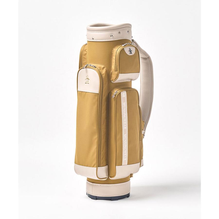 マンシングウェア キャディバッグ Munsingwear レディース ゴルフ Munsingwear（マンシングウェア） 公式 ナイロンファブリックキャディ