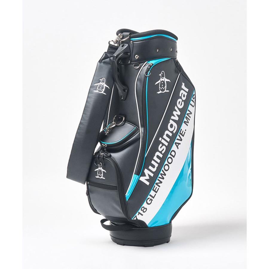 Munsingwear - マンシングウェア 9.5型 キャディバッグ Munsingwear スポーティデザインキャディバッグ(3.7kg/9.5型/6