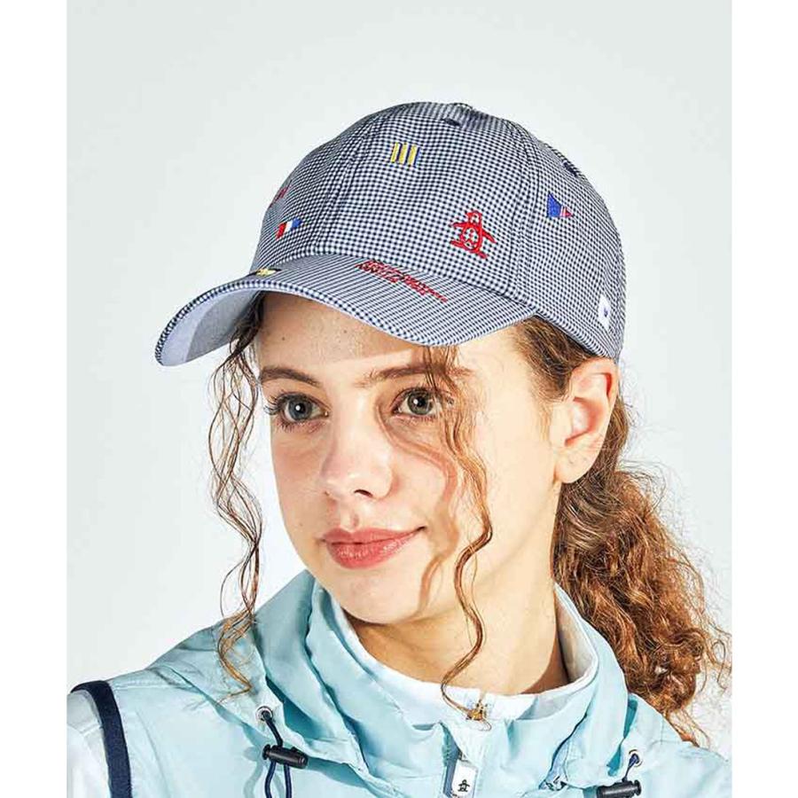 【美品・完売品】ディセンバーメイ　キャップ　ゴルフウェア　チェック柄 美品・完売品】ディセンバーメイキャップゴルフウェアチェック柄