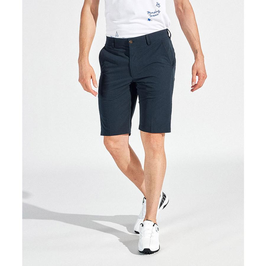 新品☆マンシングウェア ショートパンツ☆白☆LLサイズ☆ストレッチ・撥水 Munsingwear 公式 マンシングウェア ダブルクロスハーフパンツ