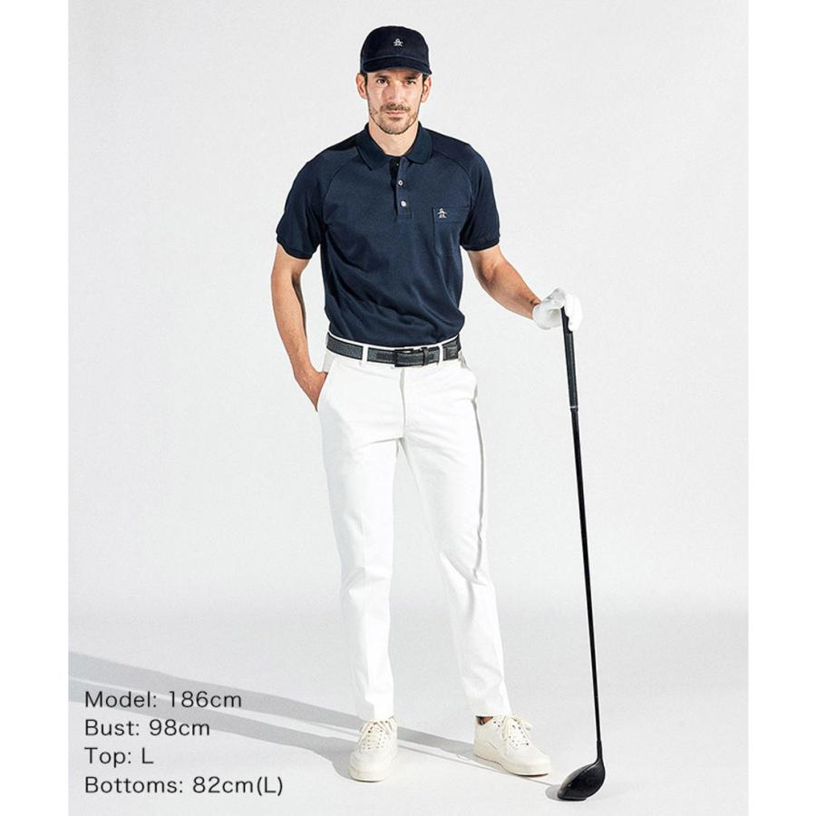 Munsingwear 公式 マンシングウェア 半袖ポロシャツ メンズ 抗菌