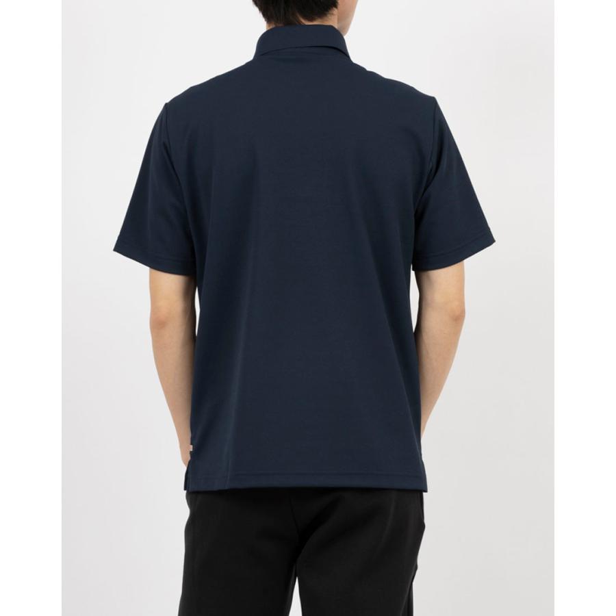 H184 新品未使用 L マンシングウェア 半袖 ポロシャツ ネイビー メンズ Munsingwear 【新品】マンシングウェア 半袖ポロシャツ ネイビー