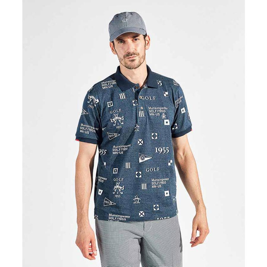 Munsingwear（マンシングウェア） 公式 フラッグモチーフジャガード