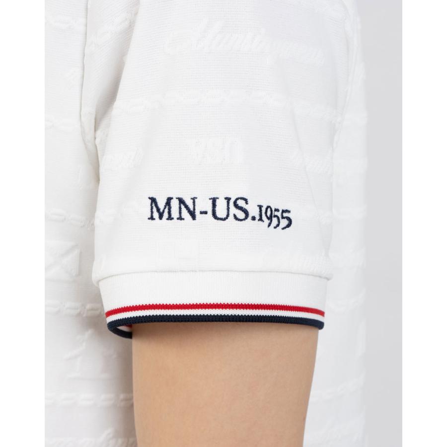 Munsingwear（マンシングウェア） 公式 ジャカード半袖ポロシャツ
