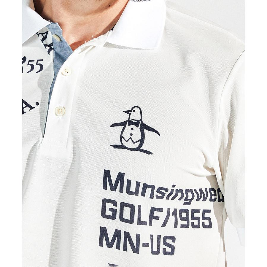 Munsingwear 公式 マンシングウェア グラフィックプリント 半袖