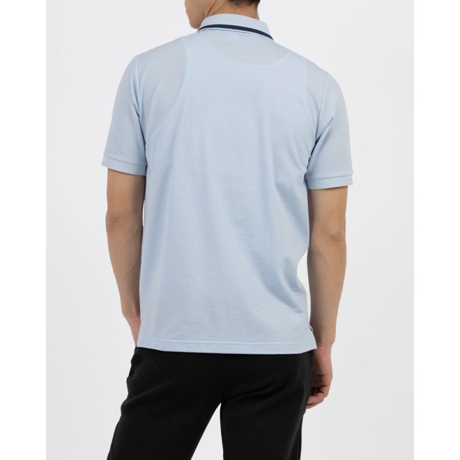 Munsingwear（マンシングウェア） 公式 シアサッカー半袖ポロシャツ