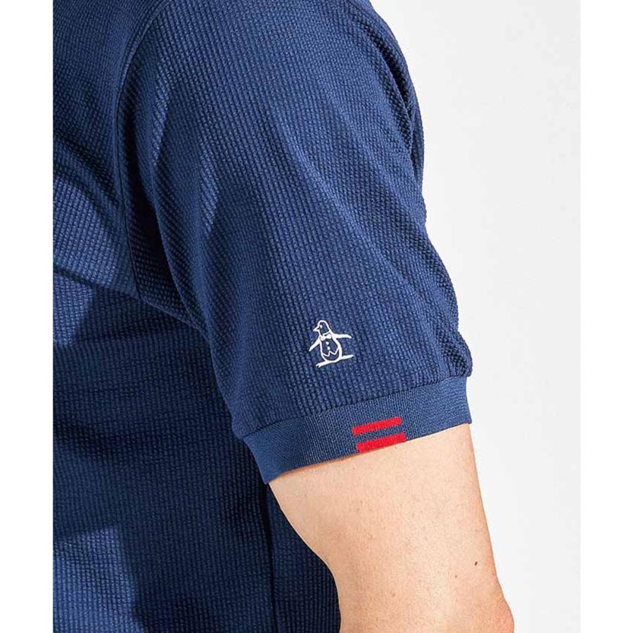 Munsingwear（マンシングウェア） 公式 シアサッカー半袖ポロシャツ