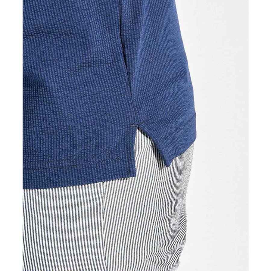 Munsingwear（マンシングウェア） 公式 シアサッカー半袖ポロシャツ