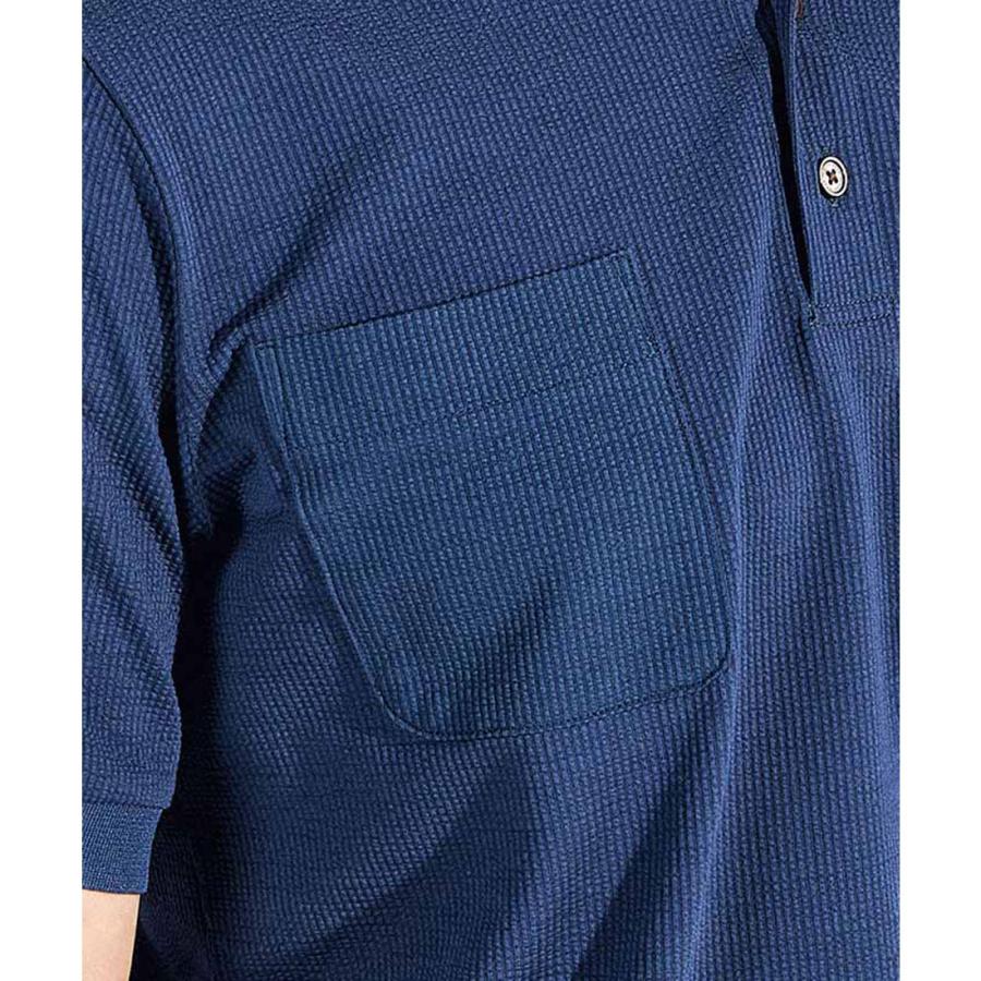 Munsingwear（マンシングウェア） 公式 シアサッカー半袖ポロシャツ