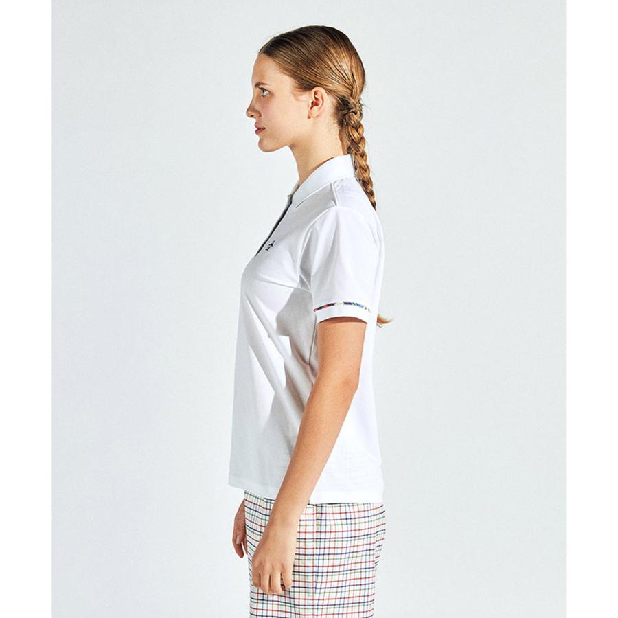 Munsingwear（マンシングウェア） 公式 半袖シャツ 鹿の子 レディース