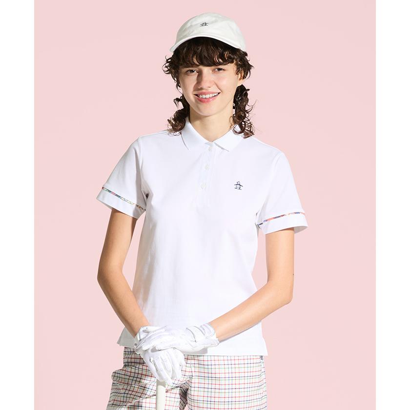 Munsingwear（マンシングウェア） 公式 半袖シャツ 鹿の子 レディース