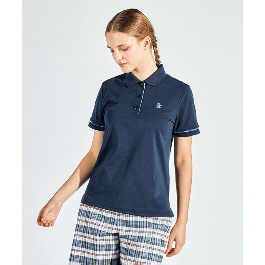 Munsingwear（マンシングウェア） 公式 半袖シャツ 鹿の子 レディース