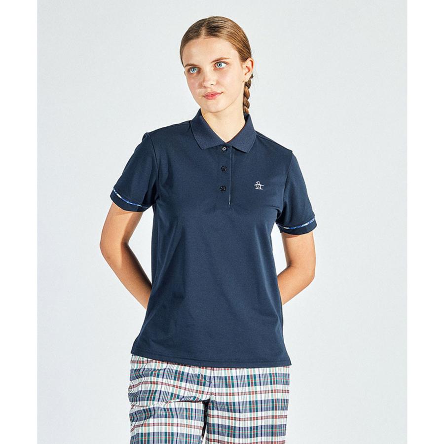 Munsingwear（マンシングウェア） 公式 半袖シャツ 鹿の子 レディース