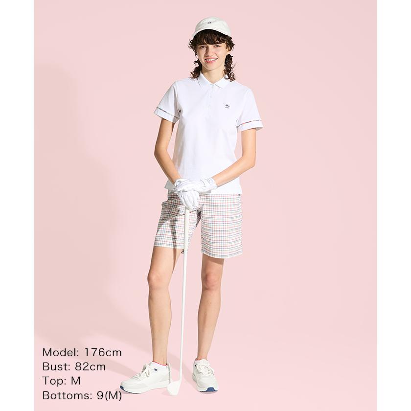 Munsingwear（マンシングウェア） 公式 半袖シャツ 鹿の子 レディース