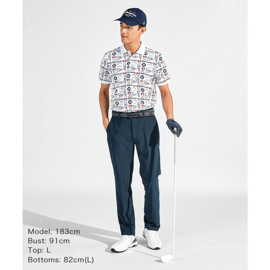 Munsingwear 公式 マンシングウェア グラフィック総柄プリント