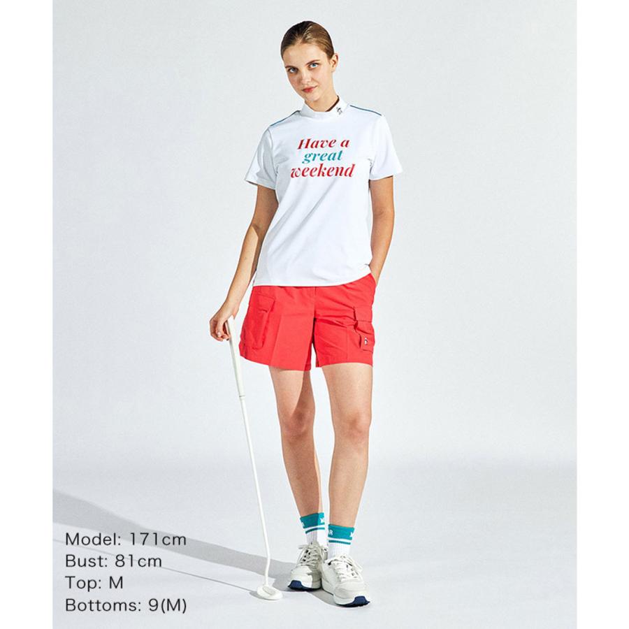 Munsingwear（マンシングウェア） 公式 ベア天竺モックネック半袖