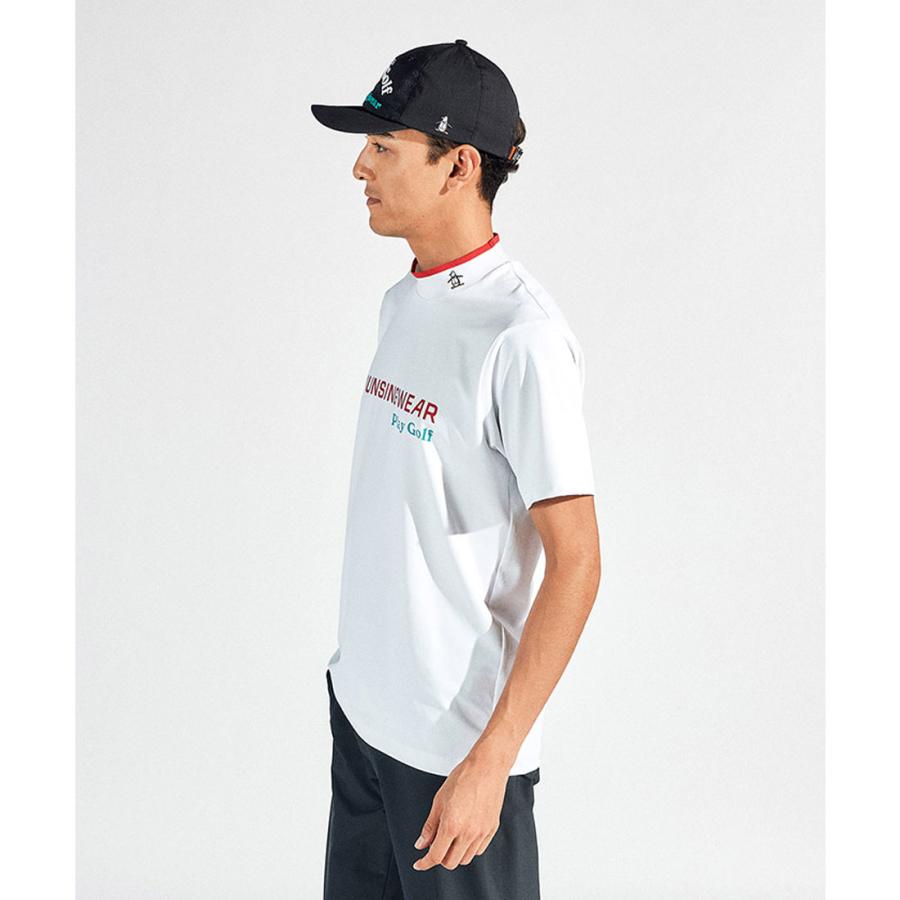 Munsingwear（マンシングウェア） 公式 ベア天竺半袖モックネック
