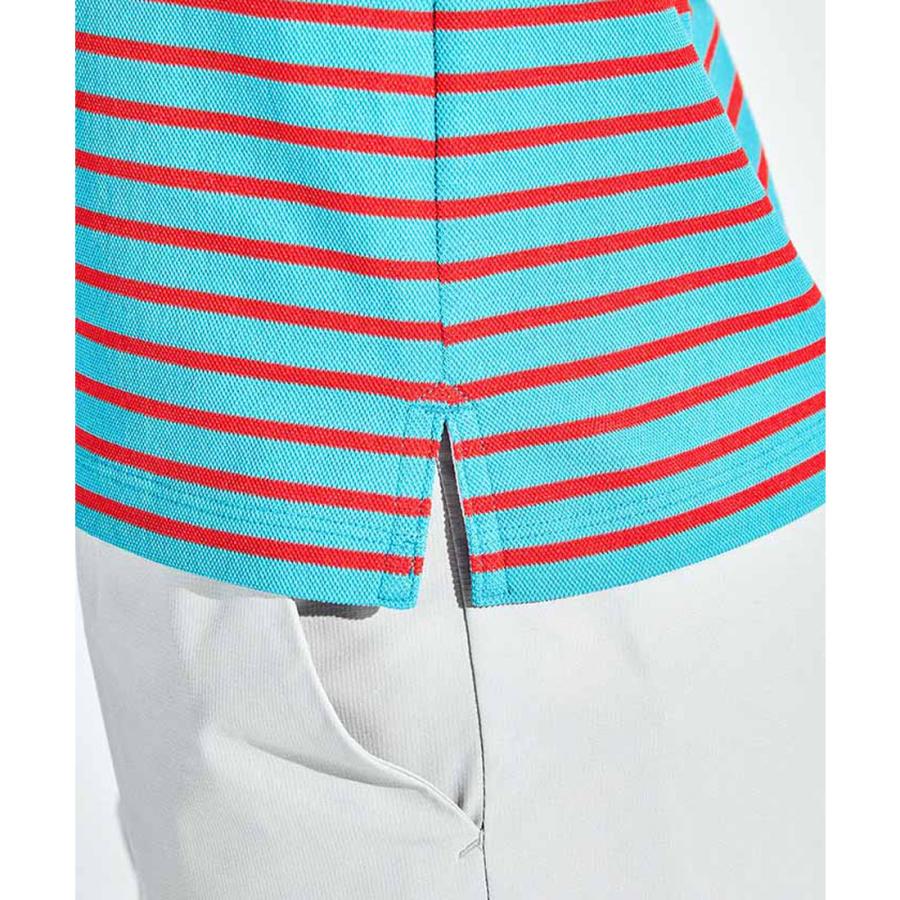 Munsingwear（マンシングウェア） 公式 先染めボーダー鹿子半袖