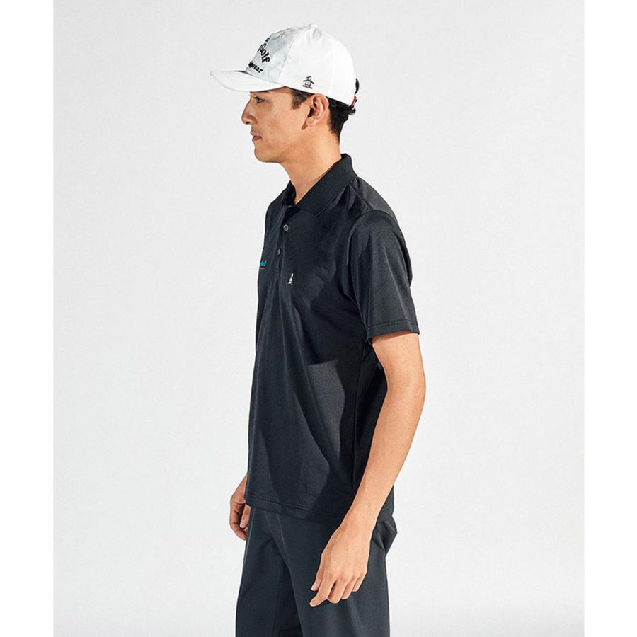 Munsingwear（マンシングウェア） 公式 ロゴジャカード ストレッチ半袖