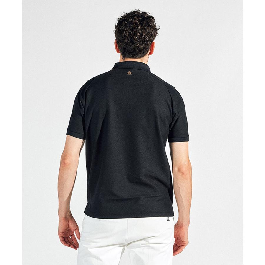 Munsingwear（マンシングウェア） 公式 裏鹿の子ビッグロゴ 半袖