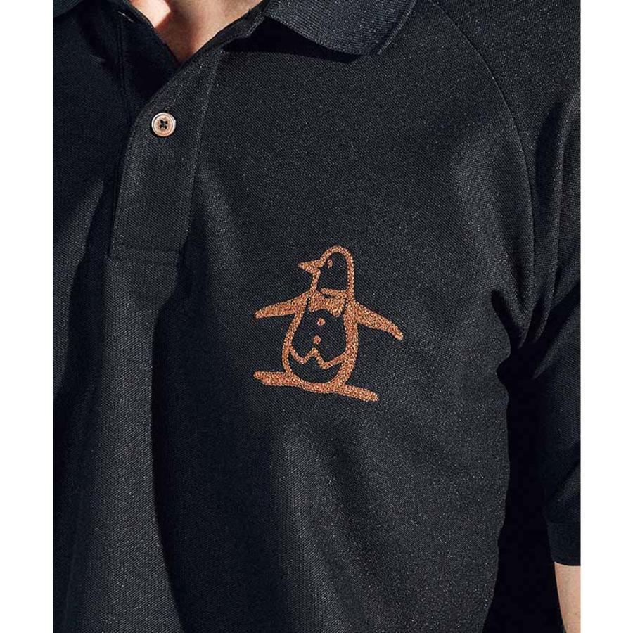 Munsingwear（マンシングウェア） 公式 裏鹿の子ビッグロゴ 半袖