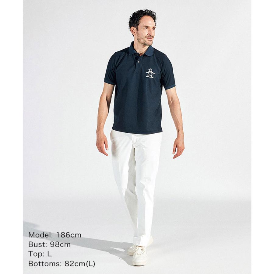 Munsingwear 公式 マンシングウェア 裏鹿の子ビッグロゴ 半袖