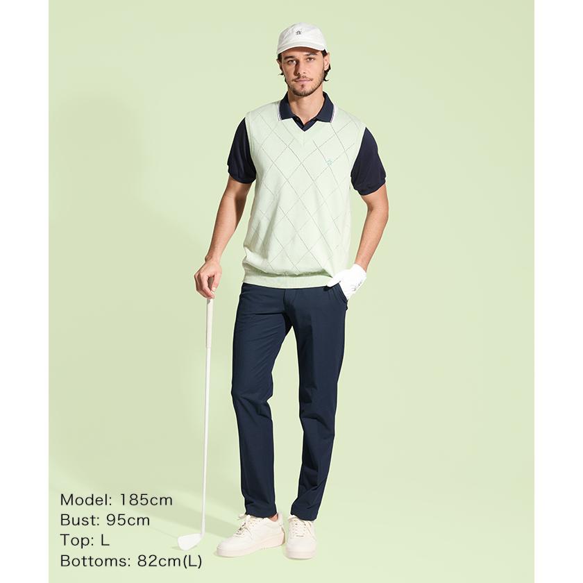Munsingwear（マンシングウェア） 公式 二重織カルゼパンツ メンズ