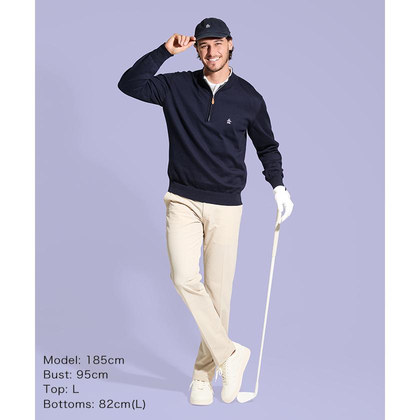 Munsingwear（マンシングウェア） 公式 二重織カルゼパンツ メンズ