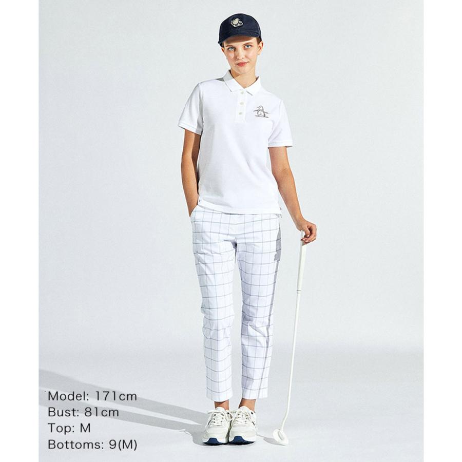 Munsingwear 公式 マンシングウェア ウィンドペンチェック8分丈