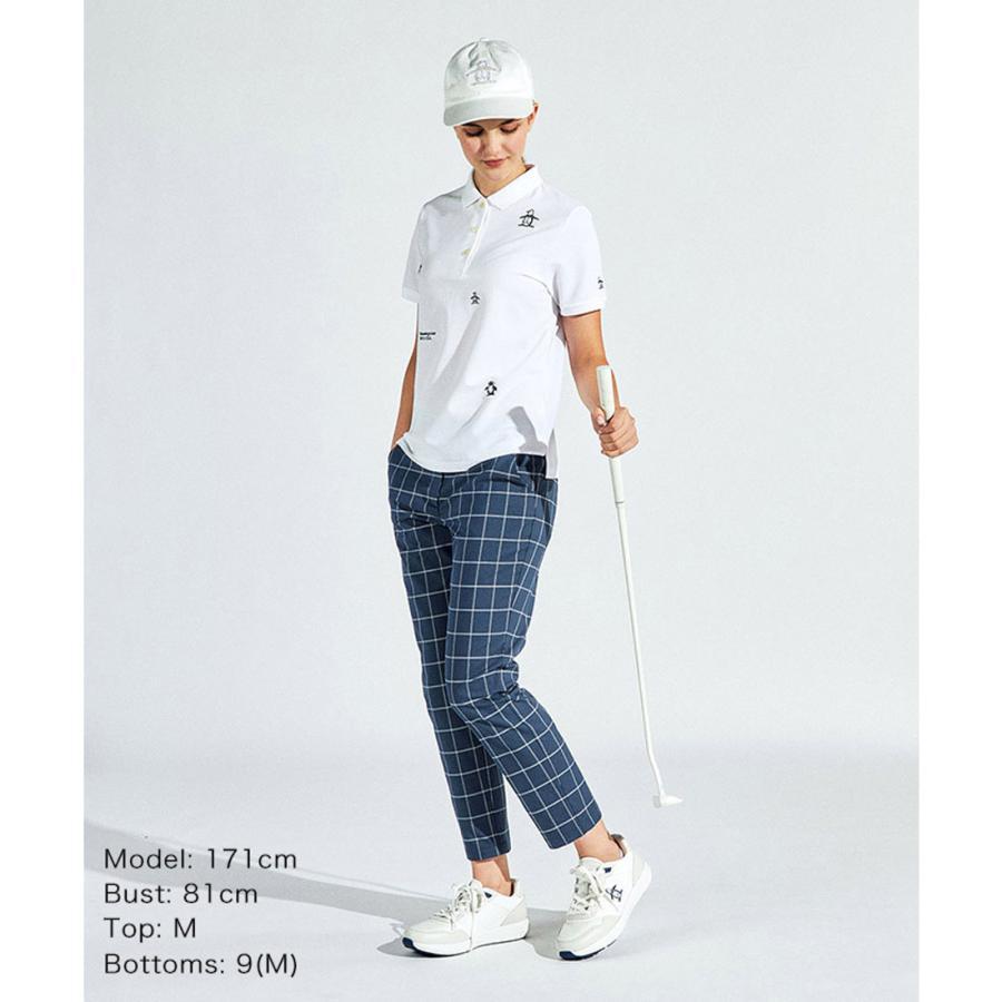 Munsingwear 公式 マンシングウェア ウィンドペンチェック8分丈