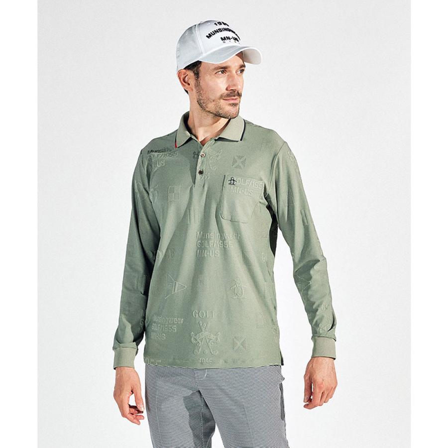 Munsingwear（マンシングウェア） 公式 ストレッチリンクスジャガード 