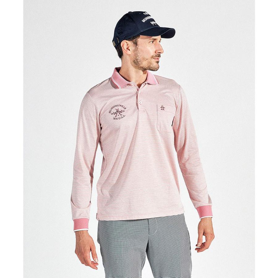 Munsingwear（マンシングウェア） 公式 ハイゲージバーズボーダー長袖