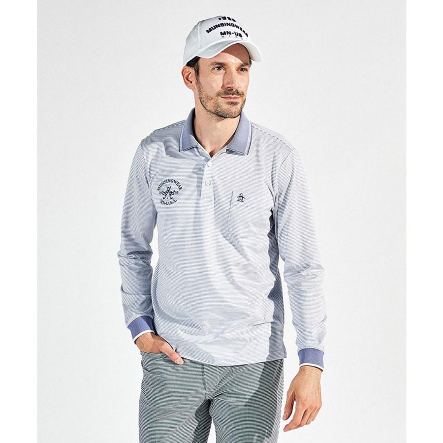 Munsingwear（マンシングウェア） 公式 ハイゲージバーズボーダー長袖