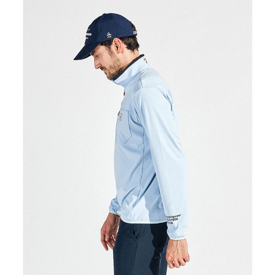 Munsingwear（マンシングウェア） 公式 スムースハーフジップ長袖