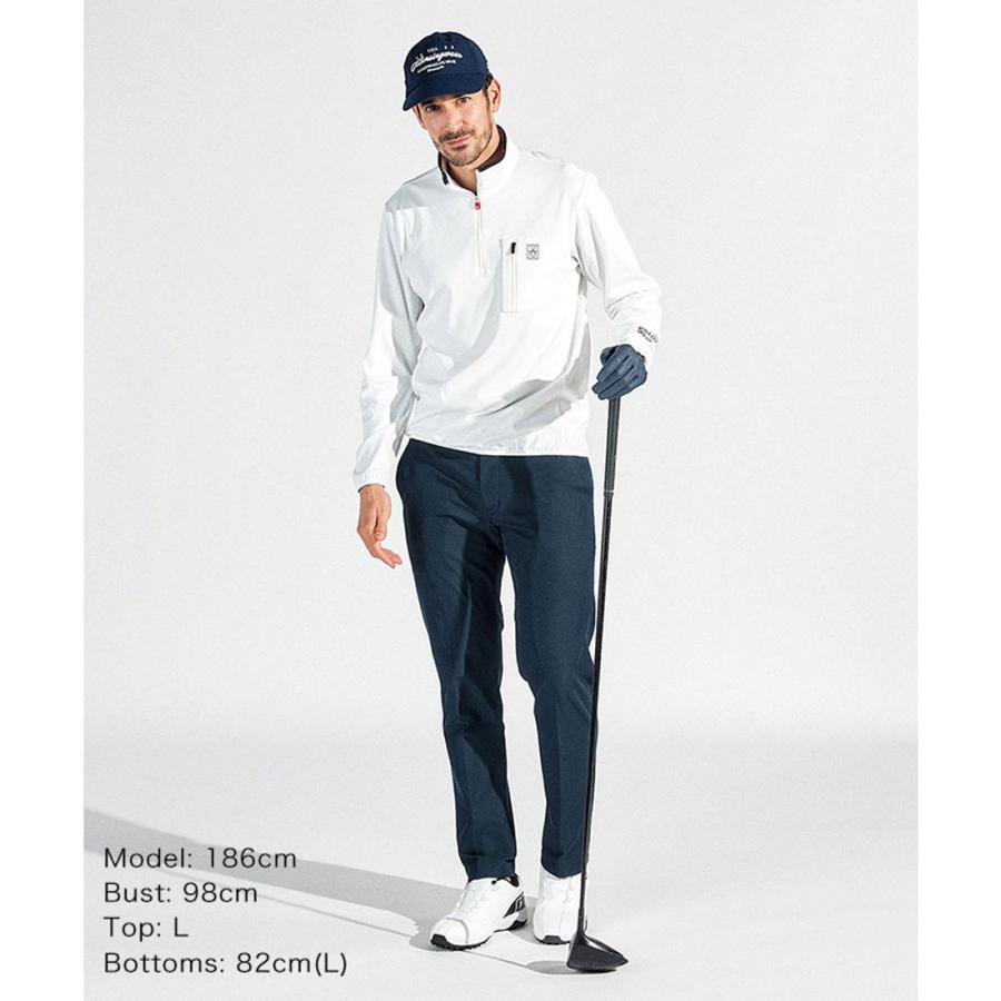 Munsingwear（マンシングウェア） 公式 スムースハーフジップ長袖