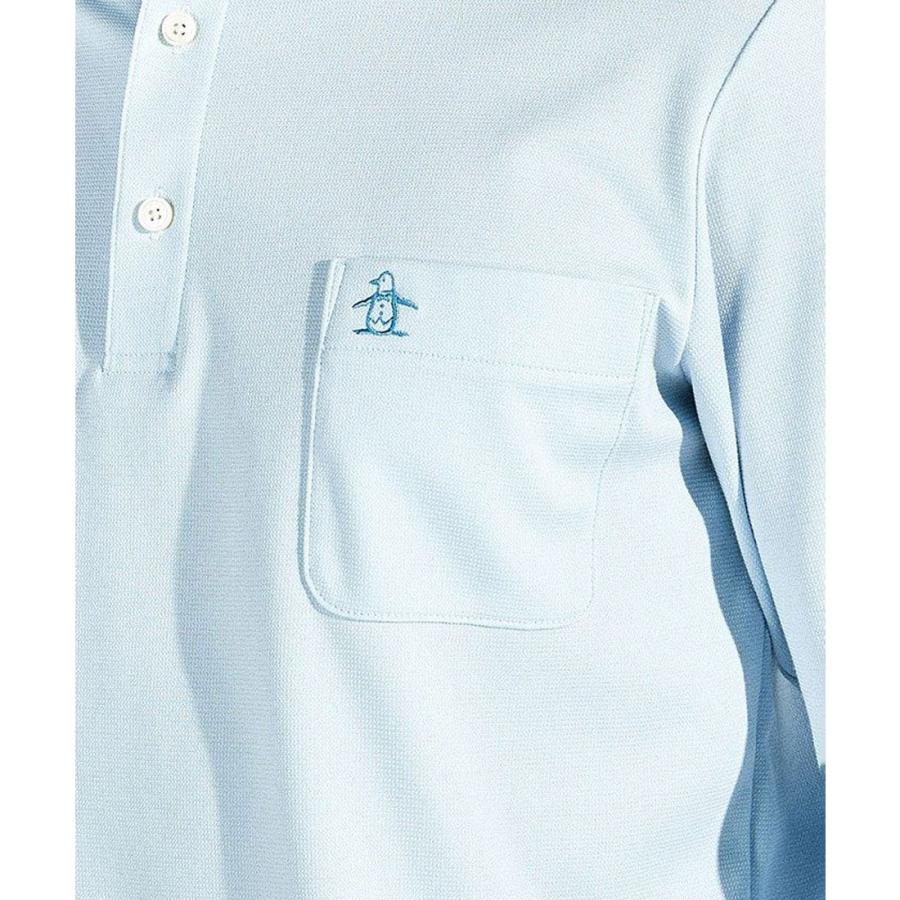 【新品】マンシングウェア MG5SLS25M ドット鹿の子長袖ポロシャツ Munsingwear 公式 マンシングウェア ドット鹿の子長袖ポロシャツ