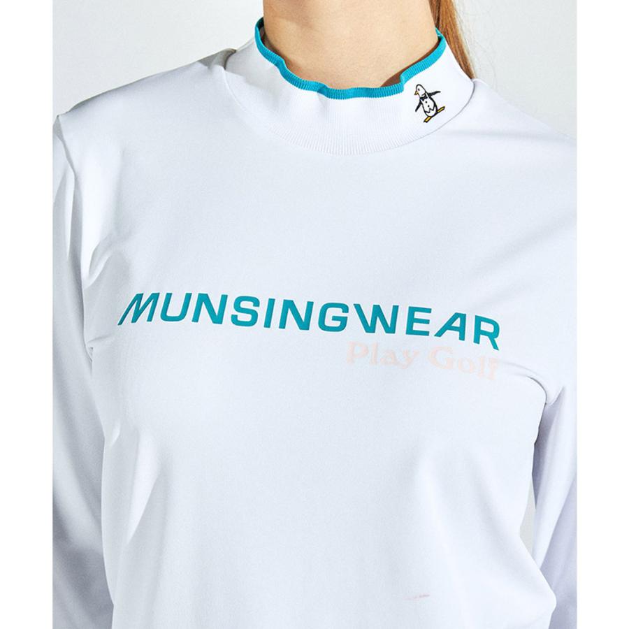 Munsingwear（マンシングウェア） 公式 ベア天竺モックネック長袖