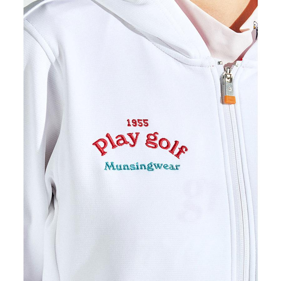 新品 ピン ゴルフ リサイクルスキューバー パーカー ストレッチ ホワイト L 新品 ピン ゴルフ リサイクルスキューバー パーカー ストレッチ