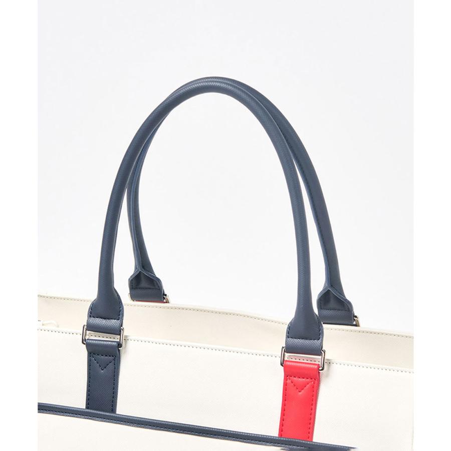 Munsingwear 公式 マンシングウェア 合皮素材トートバッグ