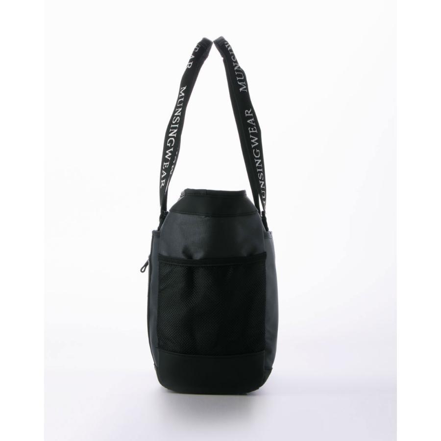 MUNSINGWEAR グリーン ファブリックトートバッグ(MG5STT01M