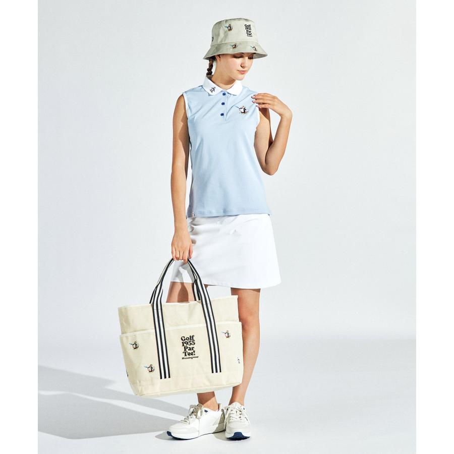 ミエコウエサコ ゴルフ 大判トートバッグ【パールホワイト】新品！ ミエコウエサコ ゴルフ 大判トートバッグ【パールホワイト】新品！