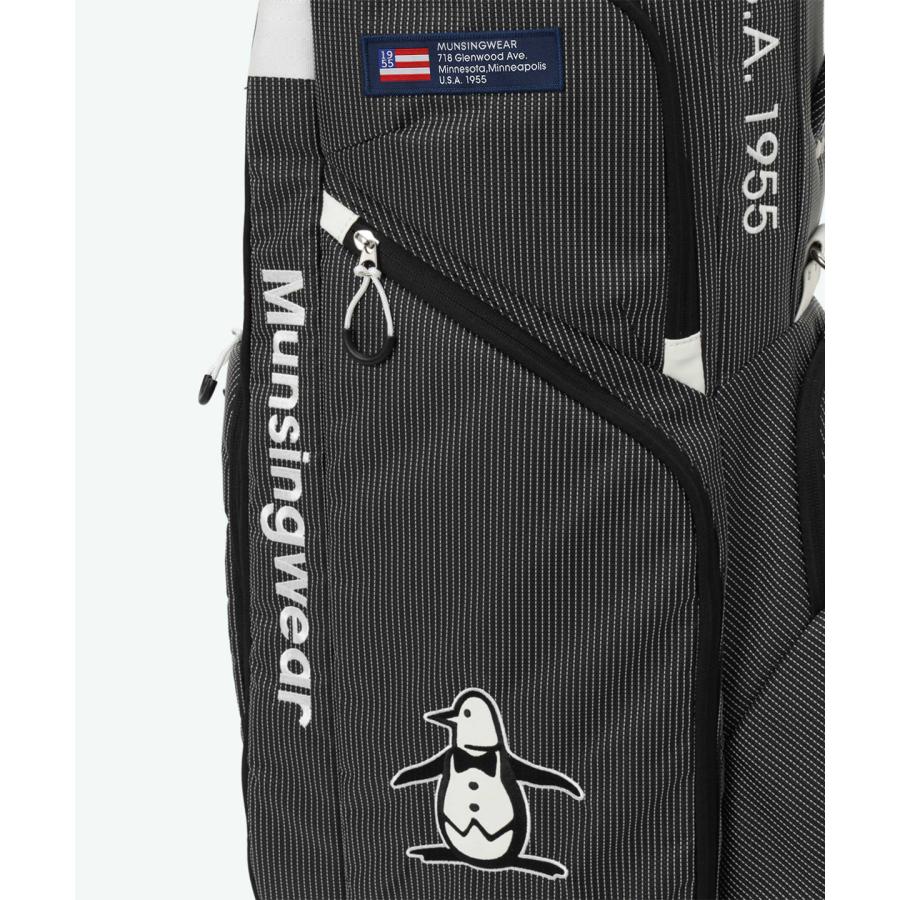 Munsingwear（マンシングウェア） ステッチナイロンキャディバッグ