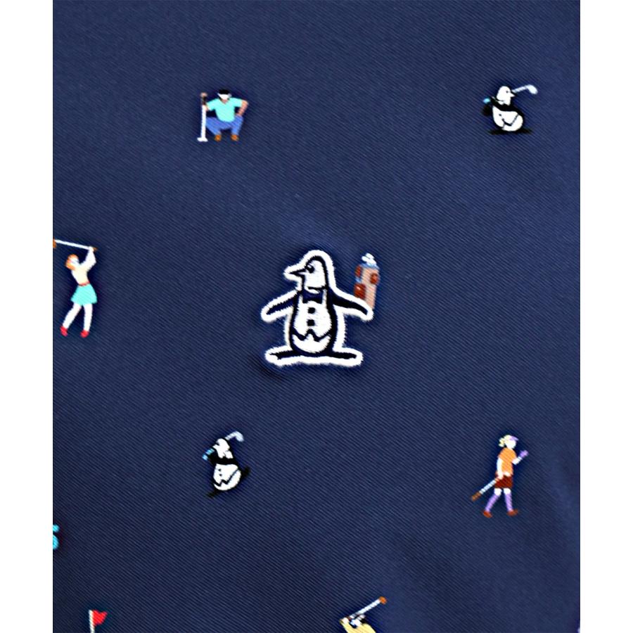 Munsingwear（マンシングウェア） 公式 飛びプリント半袖ポロシャツ