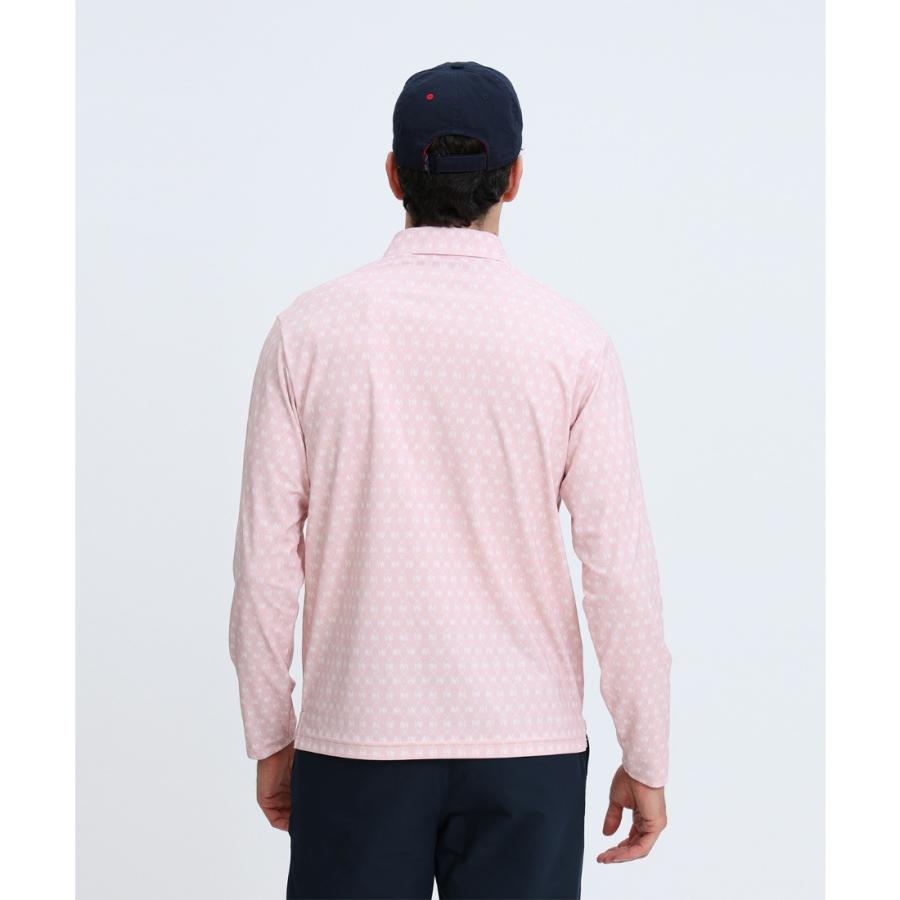 Munsingwear（マンシングウェア） 公式 モノグラム総柄プリント長袖
