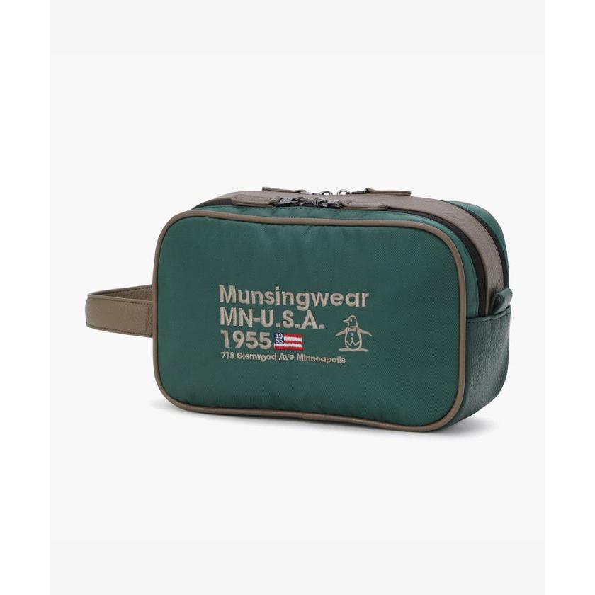 Munsingwear（マンシングウェア） 公式 マルチポーチ 2層 多収納