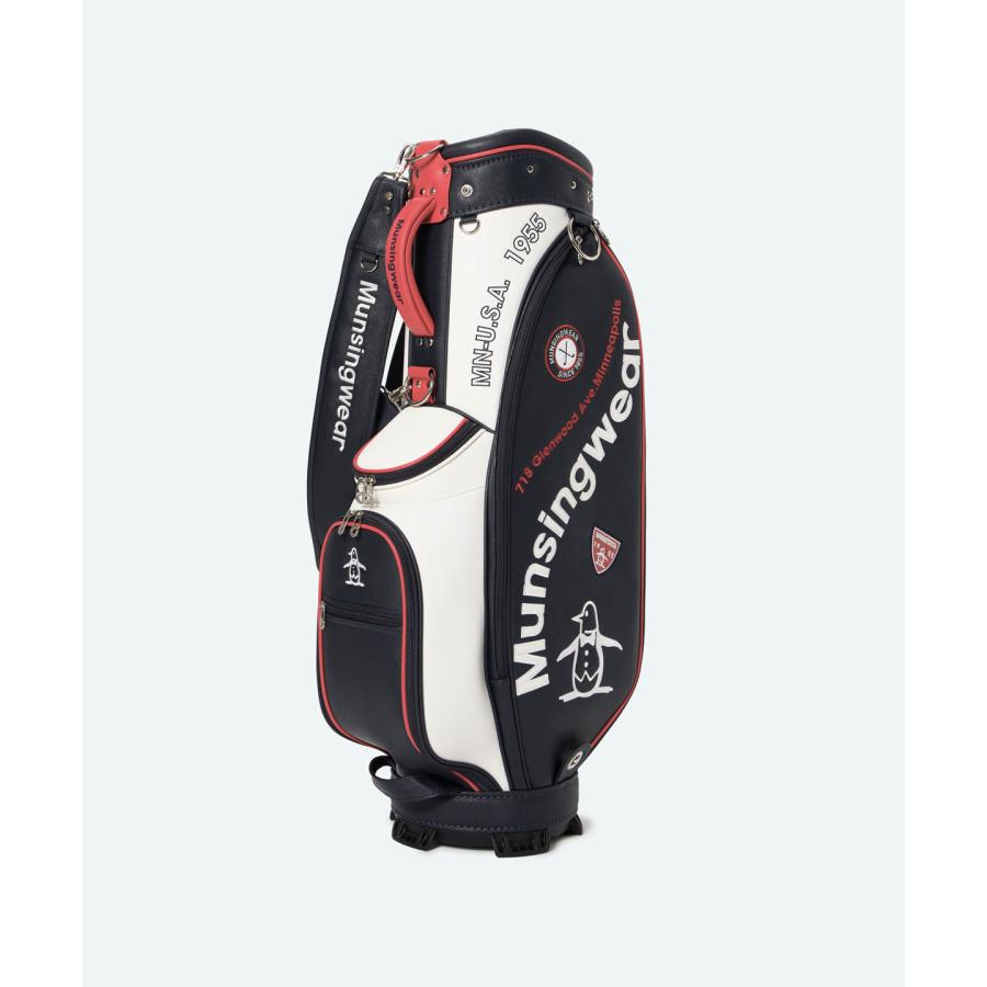Munsingwear（マンシングウェア） カーブロゴキャディバッグ
