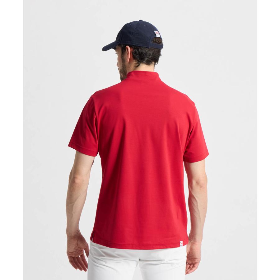 Munsingwear（マンシングウェア） 公式 モックネック半袖シャツ 男性